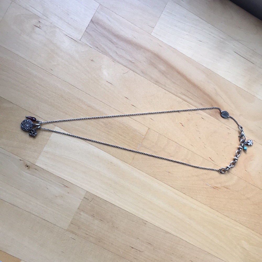 Lucky Brand charm pendant necklace - 16.5”-18”
